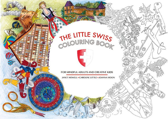 The Little Swiss Colouring Book